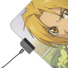 Load image into Gallery viewer, Anime FullMetal Alchemist RGB LED Mouse Pad (Desk Mat)