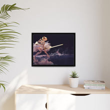 Load image into Gallery viewer, Saber Lily Canvas Framed Art Print