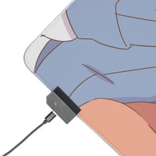 Load image into Gallery viewer, Nano and Hakase with shark plush RGB LED Mouse Pad (Desk Mat)