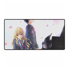 Load image into Gallery viewer, Anime Your Lie in April Mouse Pad (Desk Mat)