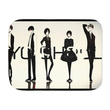 Load image into Gallery viewer, Tokyo Ghoul Ken Kaneki, Touka Kirishima, Rize Kamishiro Sherpa Blanket