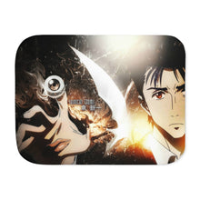 Load image into Gallery viewer, Shinichi Izumi And Migi Sherpa Blanket