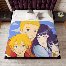 Load image into Gallery viewer, Boruto Sherpa Blanket