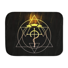 Load image into Gallery viewer, Anime FullMetal Alchemist Sherpa Blanket