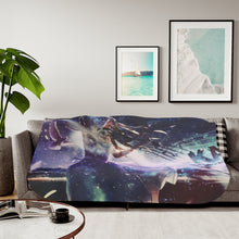 Load image into Gallery viewer, Anime Your Lie in April Sherpa Blanket