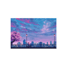 Load image into Gallery viewer, Anime City in Spring Rug