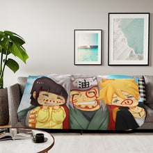 Load image into Gallery viewer, Boruto Sherpa Blanket