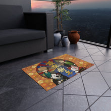Load image into Gallery viewer, Makoto, Hajime, Monokuma and Monomi Rug