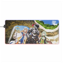 Load image into Gallery viewer, Goblin Slayer Goblin Slayer, High Elf Archer, Priestess RGB LED Mouse Pad (Desk Mat)