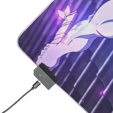 Load image into Gallery viewer, Inosuke dual sword RGB LED Mouse Pad (Desk Mat)