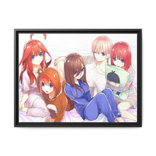 Load image into Gallery viewer, Anime The Quintessential Quintuplets Canvas Framed Art Print