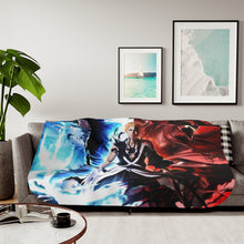 Load image into Gallery viewer, Bleach Ichigo Kurosaki Sherpa Blanket