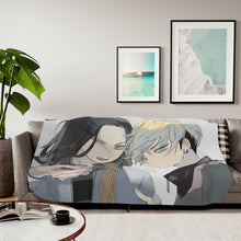 Load image into Gallery viewer, Tokyo Revengers Chifuyu Matsuno, Keisuke Baji Sherpa Blanket