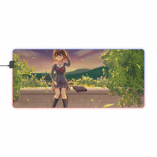 Load image into Gallery viewer, Saekano: How To Raise A Boring Girlfriend RGB LED Mouse Pad (Desk Mat)