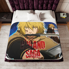 Load image into Gallery viewer, Vinland Saga - Thorfinn Sherpa Blanket