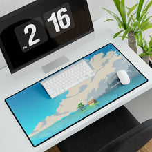 Load image into Gallery viewer, Pixel art house on a small island Mouse Pad (Desk Mat)