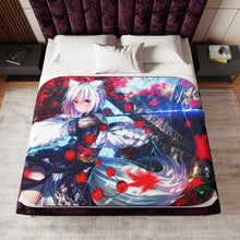 Load image into Gallery viewer, Inubashiri Momiji Sherpa Blanket
