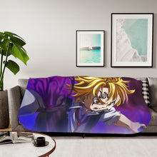Load image into Gallery viewer, The Seven Deadly Sins Meliodas Sherpa Blanket