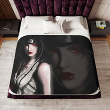 Load image into Gallery viewer, Kurenai Yuhi Sherpa Blanket