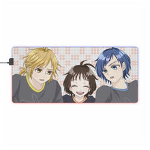 Load image into Gallery viewer, To Become a Real Heroine! The Unpopular Girl and the Secret Task RGB LED Mouse Pad (Desk Mat)