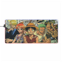 Load image into Gallery viewer, Anime One Piece RGB LED Mouse Pad (Desk Mat)