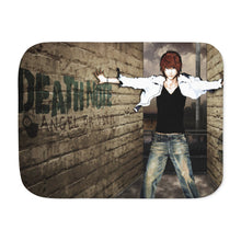 Load image into Gallery viewer, Anime Death Noter Sherpa Blanket