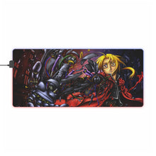 Load image into Gallery viewer, FullMetal Alchemist RGB LED Mouse Pad (Desk Mat)