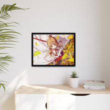 Load image into Gallery viewer, Sword Art Online Asuna Yuuki Canvas Framed Art Print