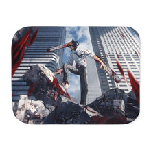 Load image into Gallery viewer, Anime Chainsaw Man Sherpa Blanket