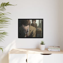 Load image into Gallery viewer, Death Note Light Yagami Canvas Framed Art Print