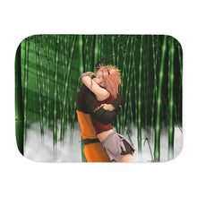 Load image into Gallery viewer, Naruto and Sakura Sherpa Blanket
