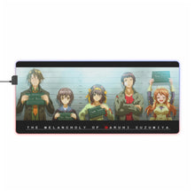 Load image into Gallery viewer, The Melancholy Of Haruhi Suzumiya RGB LED Mouse Pad (Desk Mat)