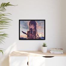 Load image into Gallery viewer, Rascal Does Not Dream Of Bunny Girl Senpai Canvas Framed Art Print