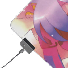 Load image into Gallery viewer, Lucky Star Konata Izumi, Kagami Hiiragi RGB LED Mouse Pad (Desk Mat)