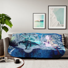 Load image into Gallery viewer, Rin,Amaimon and Mephisto Sherpa Blanket