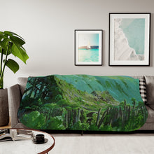 Load image into Gallery viewer, Anime Princess Mononoke Sherpa Blanket