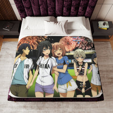 Load image into Gallery viewer, My Teen Romantic Comedy SNAFU Hachiman Hikigaya, Yukino Yukinoshita, Yui Yuigahama, Saika Totsuka, Komachi Hikigaya Sherpa Blanket