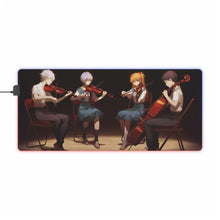 Load image into Gallery viewer, Anime Neon Genesis Evangelion RGB LED Mouse Pad (Desk Mat)