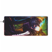 Load image into Gallery viewer, Black Rock Shooter RGB LED Mouse Pad (Desk Mat)