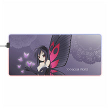 Load image into Gallery viewer, Accel World Kuroyukihime RGB LED Mouse Pad (Desk Mat)