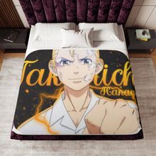 Load image into Gallery viewer, Tokyo Revengers Takemichi Hanagaki Sherpa Blanket