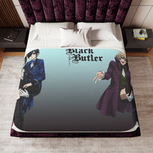 Load image into Gallery viewer, Anime Black Butler Sherpa Blanket