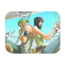 Load image into Gallery viewer, Anime One Piecer Sherpa Blanket