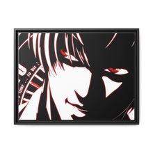 Load image into Gallery viewer, Light Yagami Canvas Framed Art Print