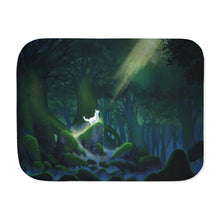 Load image into Gallery viewer, Princess Mononoke Sherpa Blanket