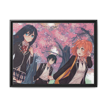 Load image into Gallery viewer, My Teen Romantic Comedy SNAFU Hachiman Hikigaya, Yukino Yukinoshita, Yui Yuigahama Canvas Framed Art Print