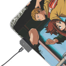 Load image into Gallery viewer, My Hero Academia Izuku Midoriya, Katsuki Bakugou, Tsuyu Asui RGB LED Mouse Pad (Desk Mat)