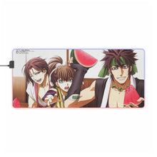 Load image into Gallery viewer, Hakuouki Shinsengumi Kitan RGB LED Mouse Pad (Desk Mat)