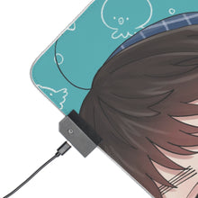 Load image into Gallery viewer, To Become a Real Heroine! The Unpopular Girl and the Secret Task RGB LED Mouse Pad (Desk Mat)