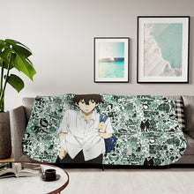 Load image into Gallery viewer, Hōtarō Oreki Going to school Sherpa Blanket